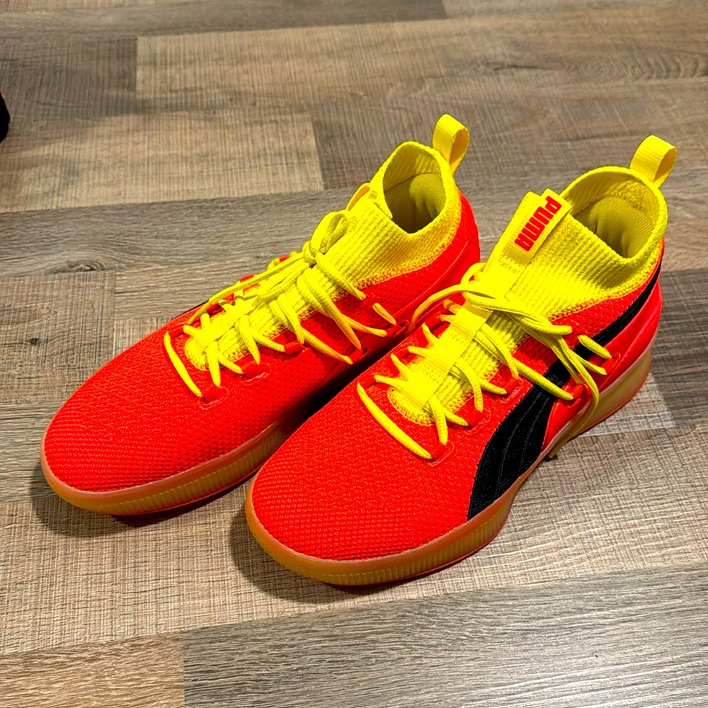 Clyde Court Jr 'Red Blast' SNEAKERS PUMA